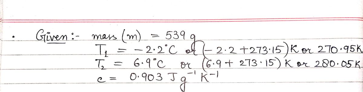 Chemistry homework question answer, step 1, image 1